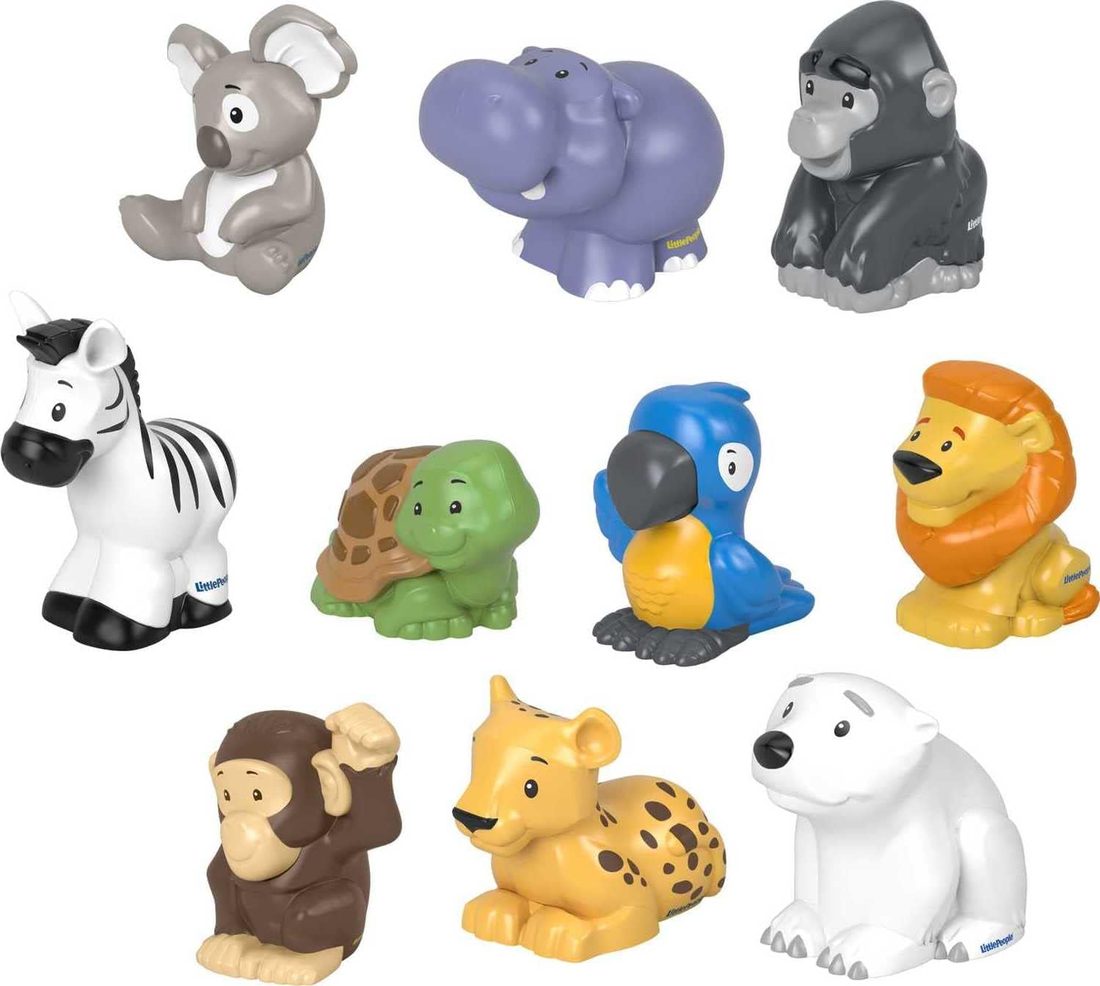 Little People 10 Animal Figures Pack view 2