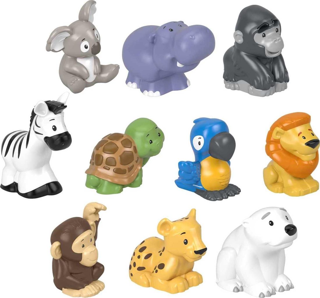 Little People 10 Animal Figures Pack view 3