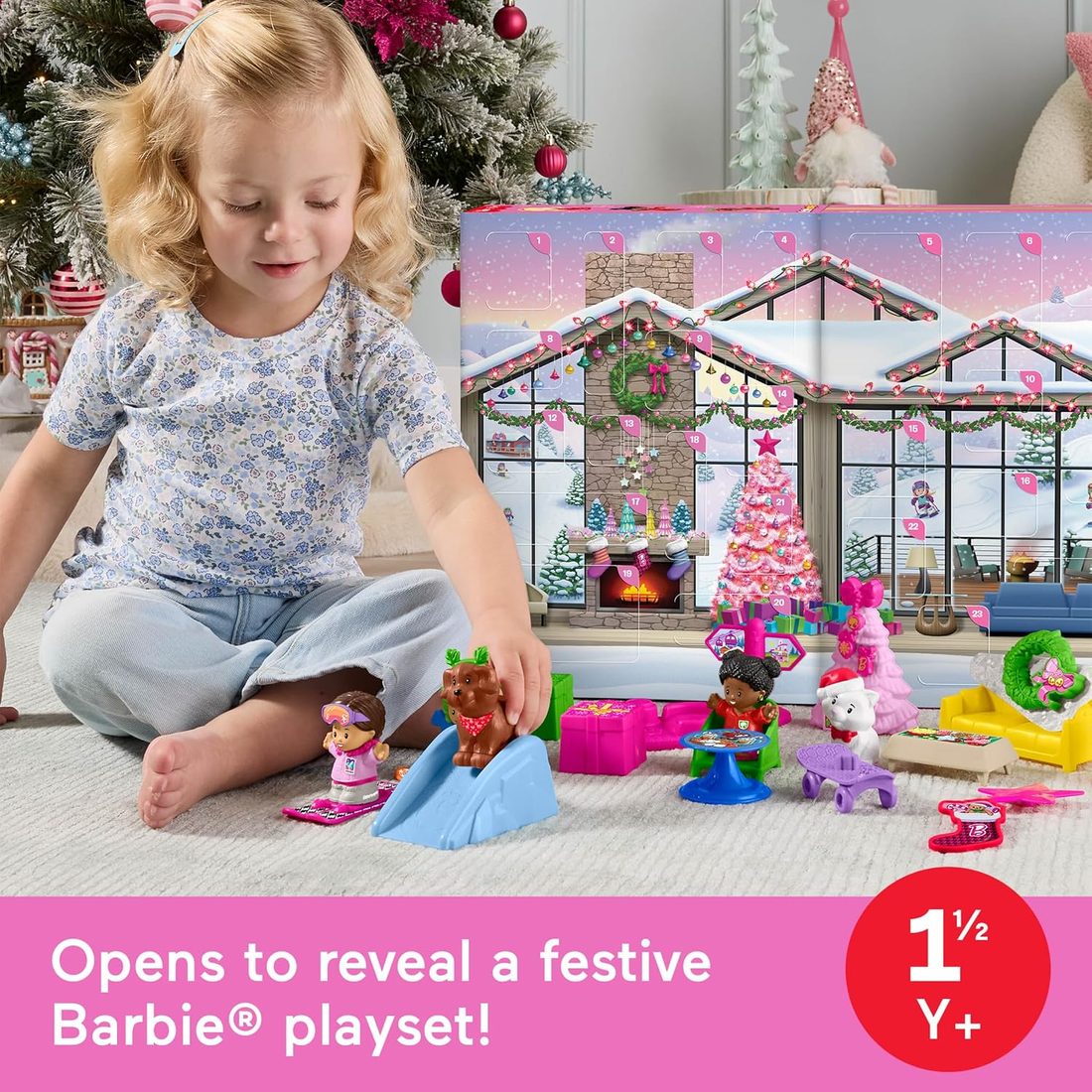 Little People Barbie Advent Calendar view 2