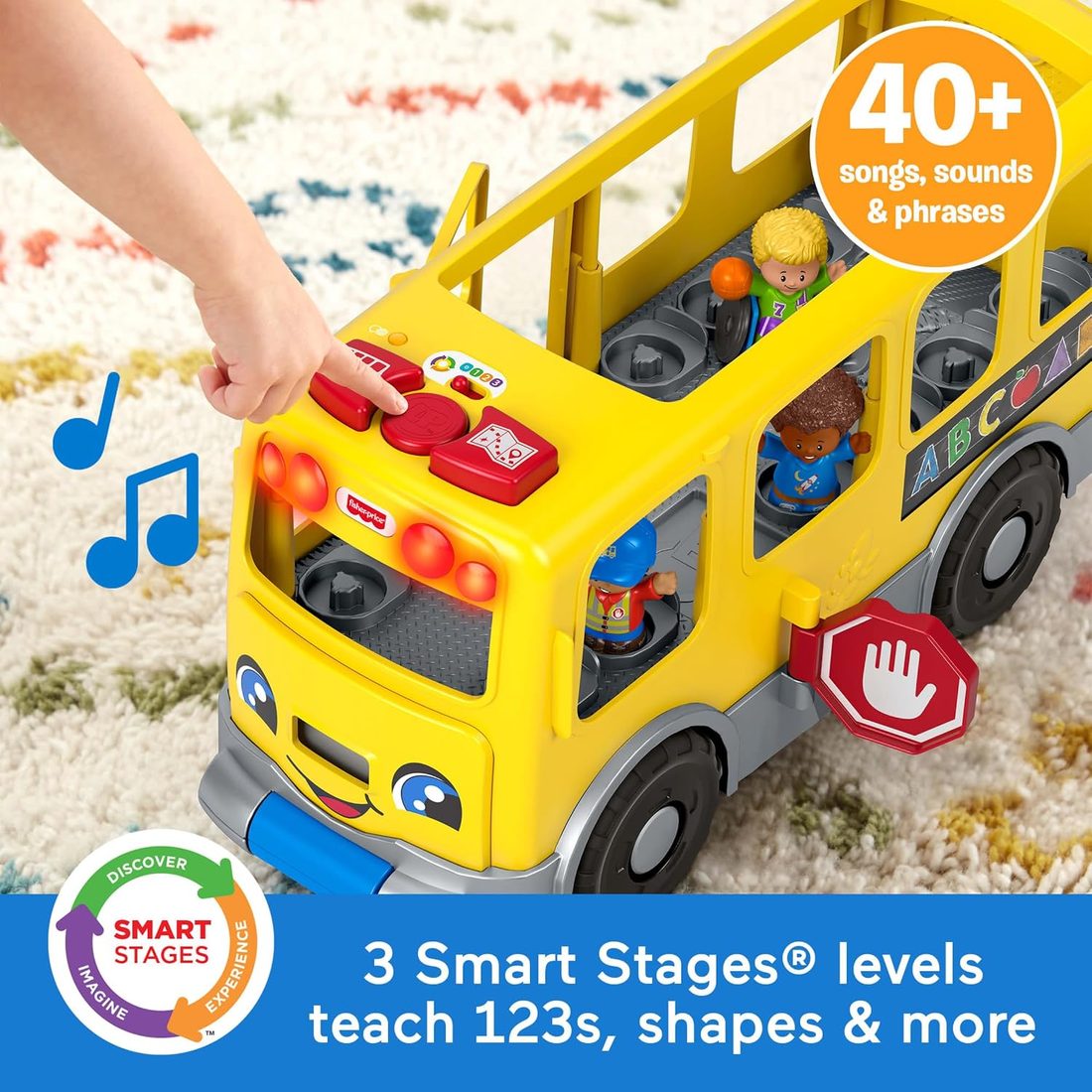 Little People Big Yellow School Bus view 4