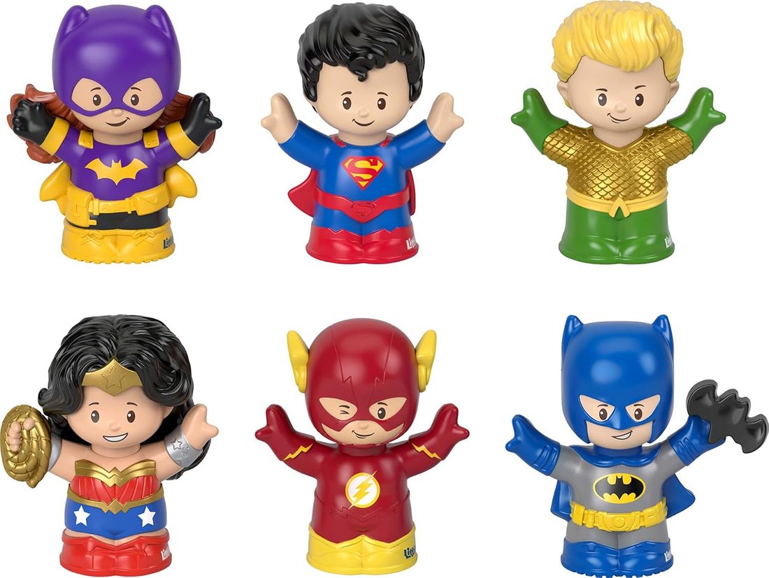 Little People DC Super Friends 6-Figure Set