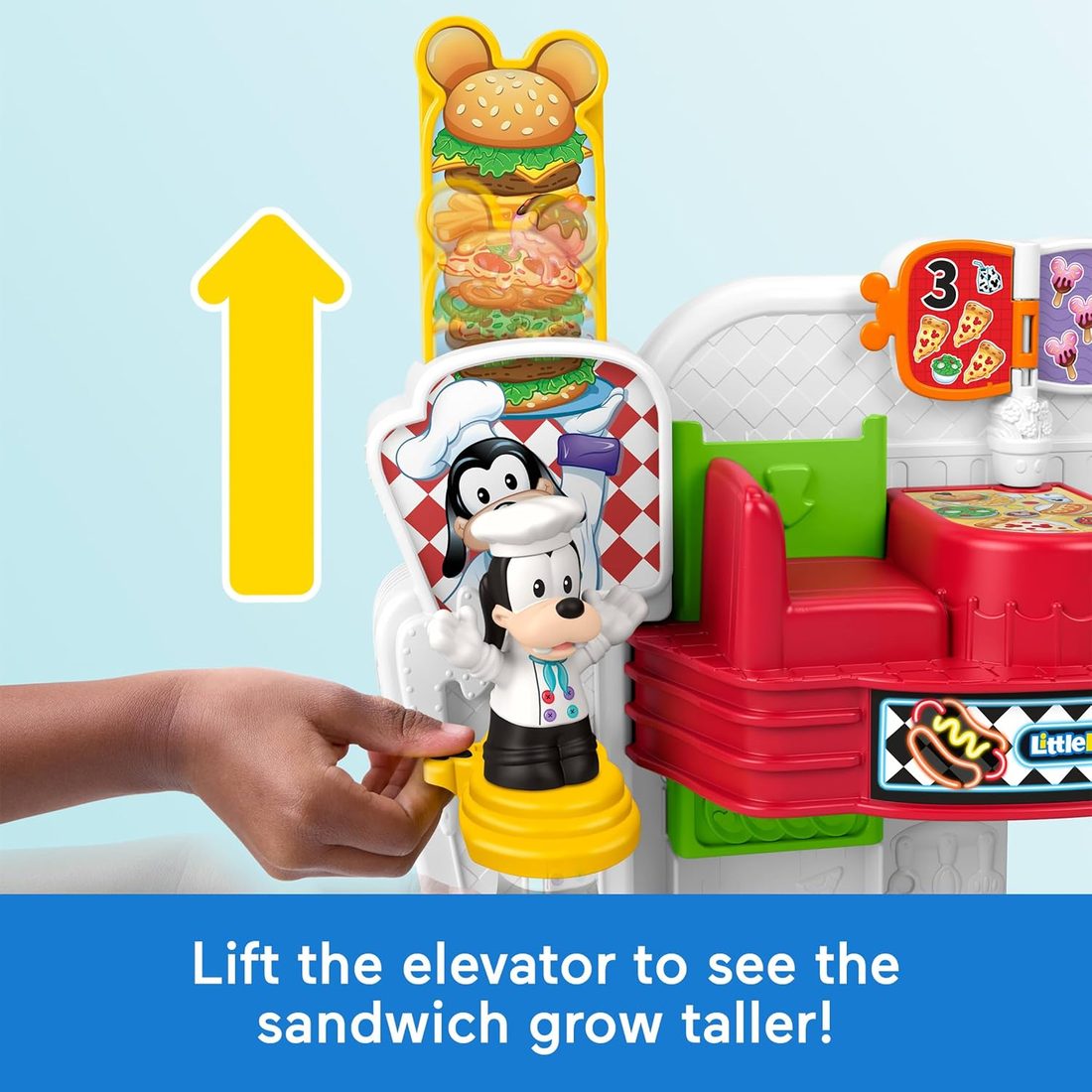 Little People Disney Jr Mickey Mouse & Goofy’s Diner view 4