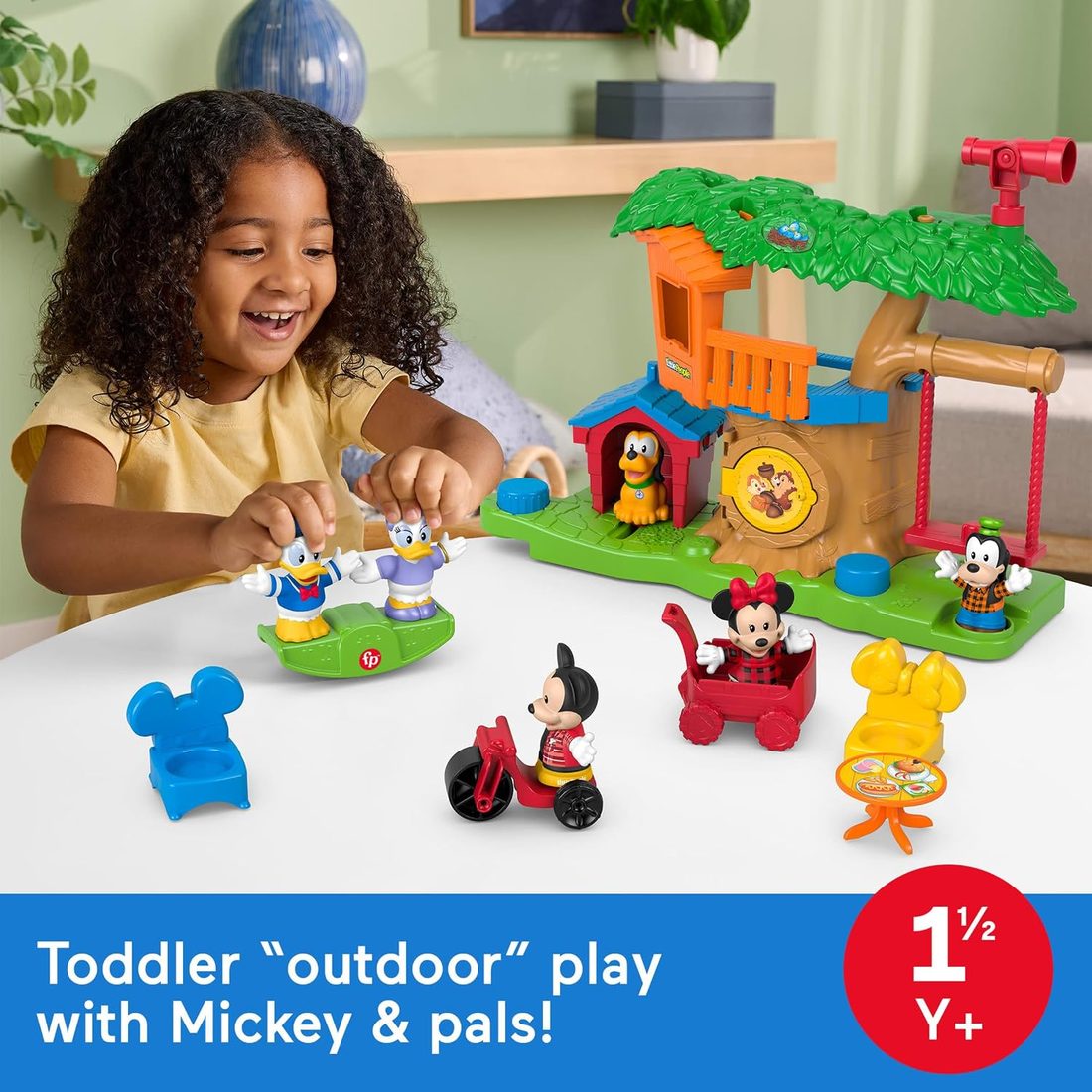 Little People Disney Jr Tree Fort Playset view 2