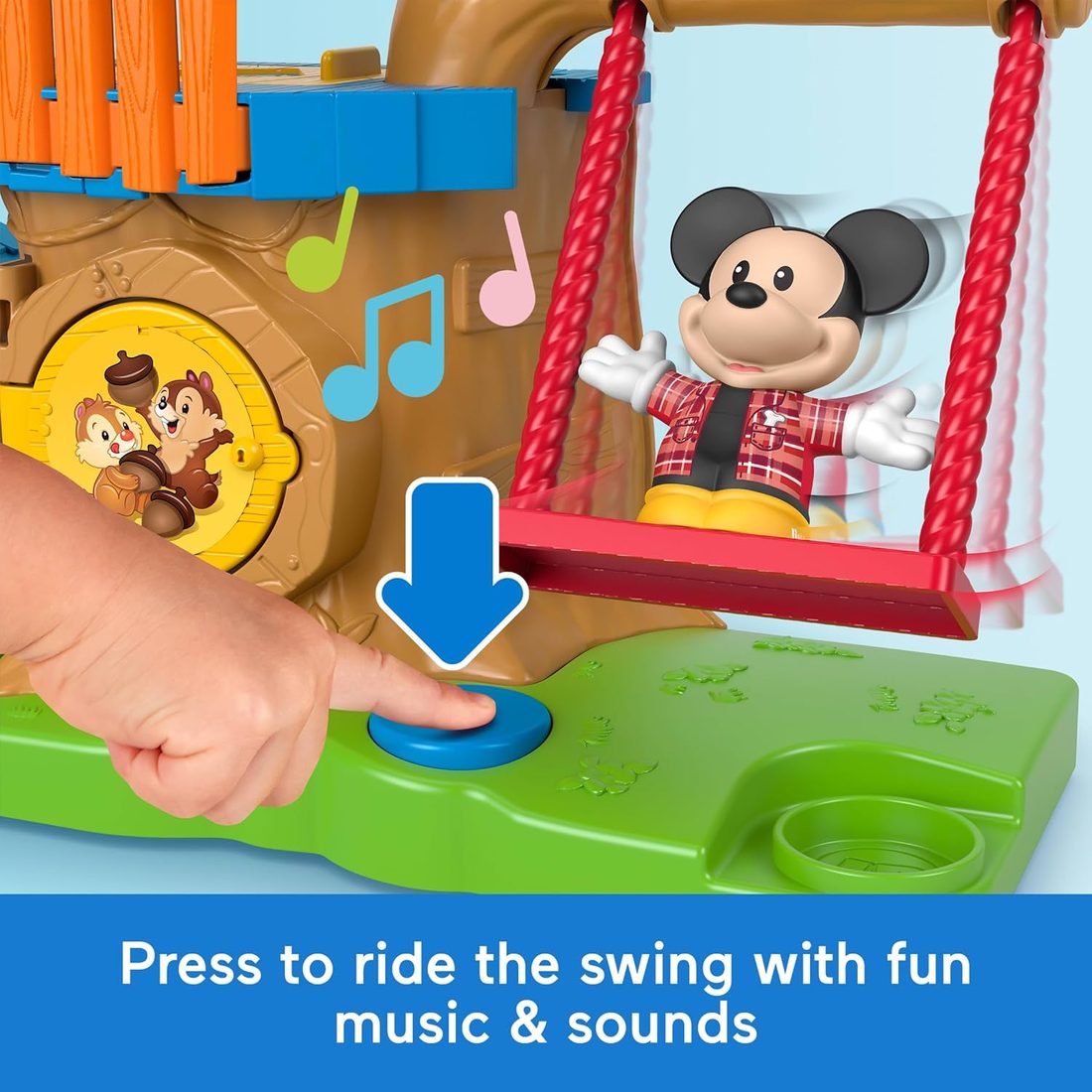 Little People Disney Jr Tree Fort Playset view 3