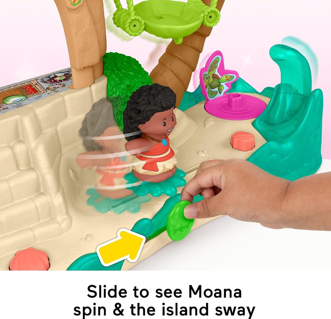 Little People Disney Princess Moana Adventure Village view 3