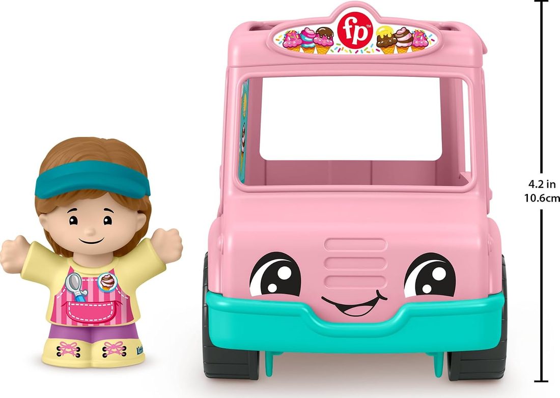 Little People Ice Cream Truck view 4