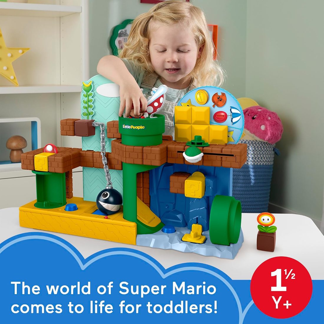 Into the Mushroom Kingdom with Little People