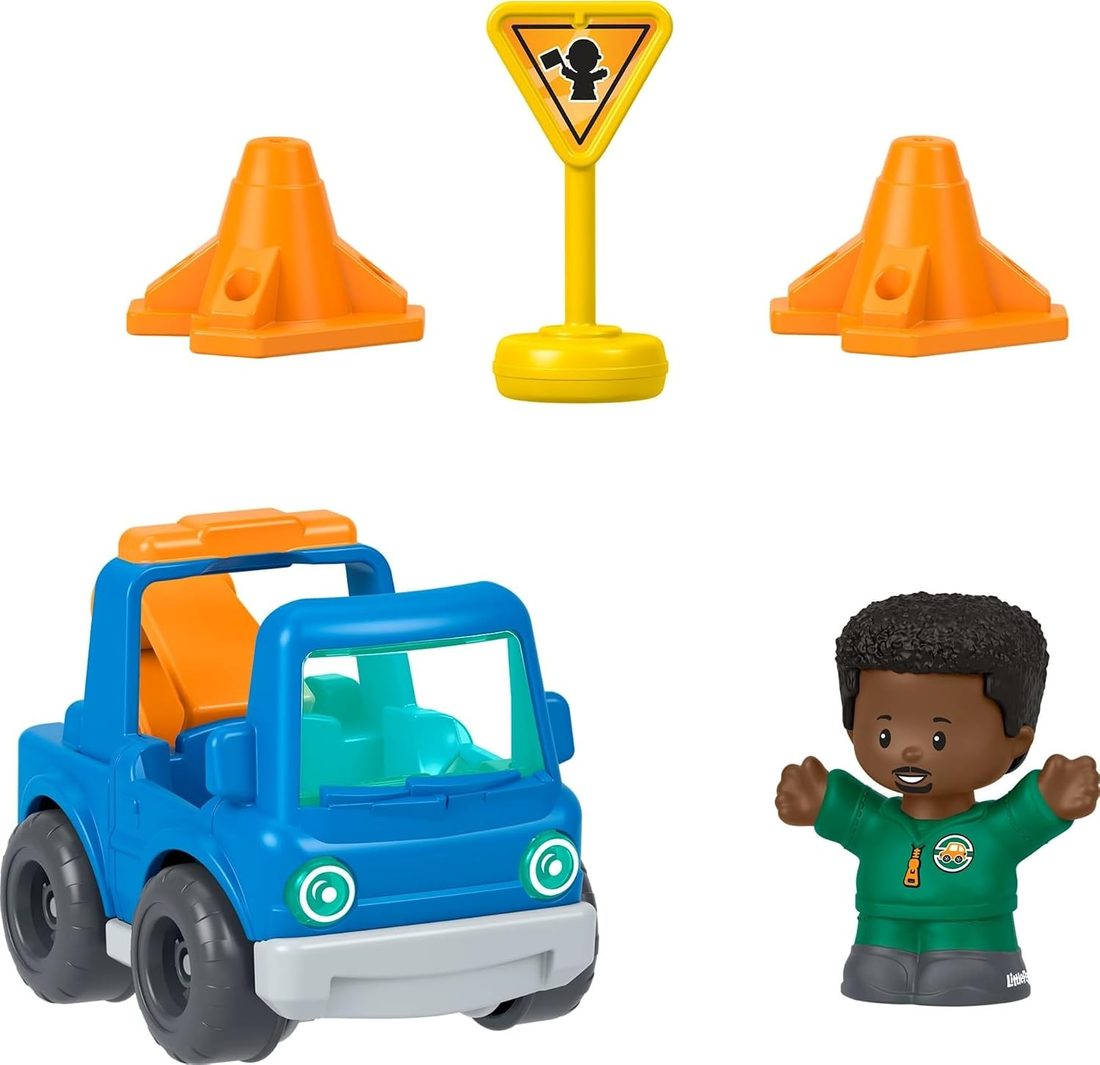 Little People Roadside Tow & Go Figure & Vehicle Set